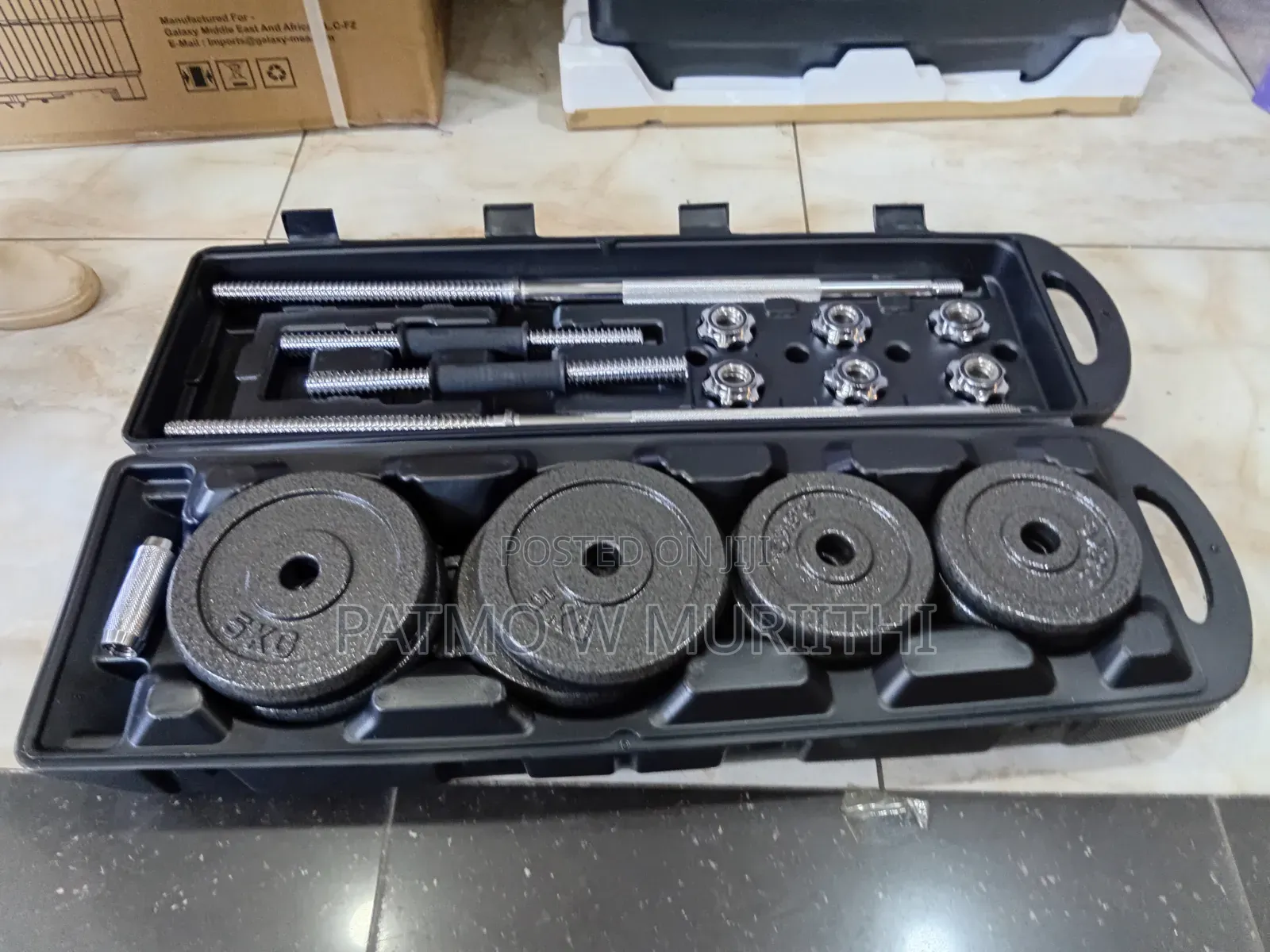 50kgs Adjustable Dumbbell Full Set