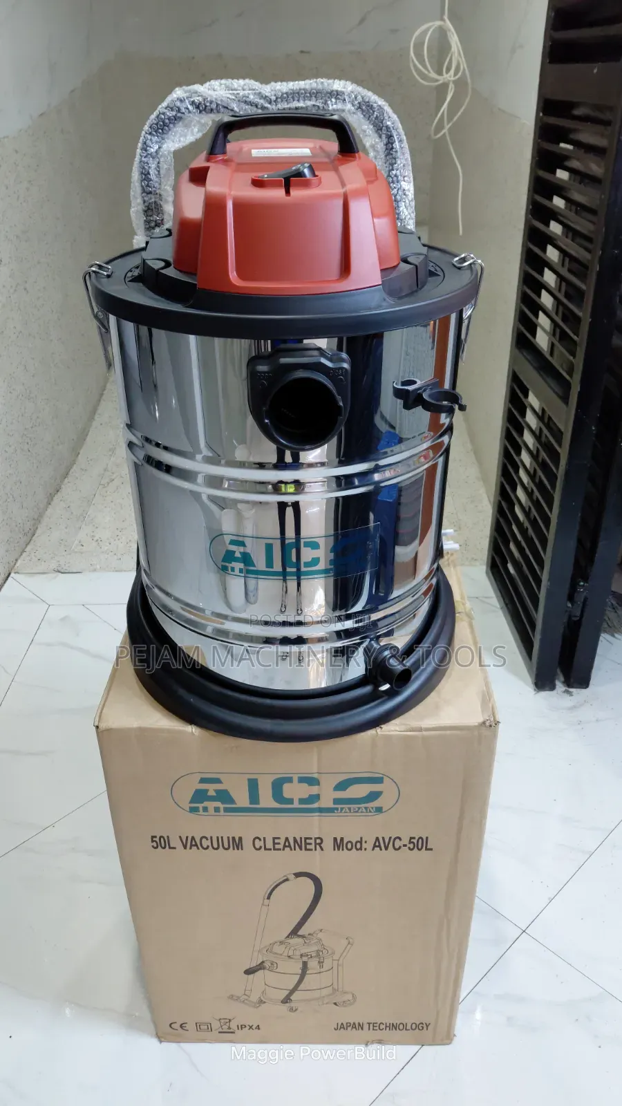Aico Japan 50L Wet and Dry Vacuum Cleaner 1200W Portable
