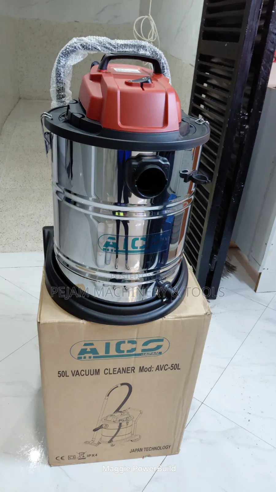 Aico Japan 50L Wet and Dry Vacuum Cleaner 1200W Portable