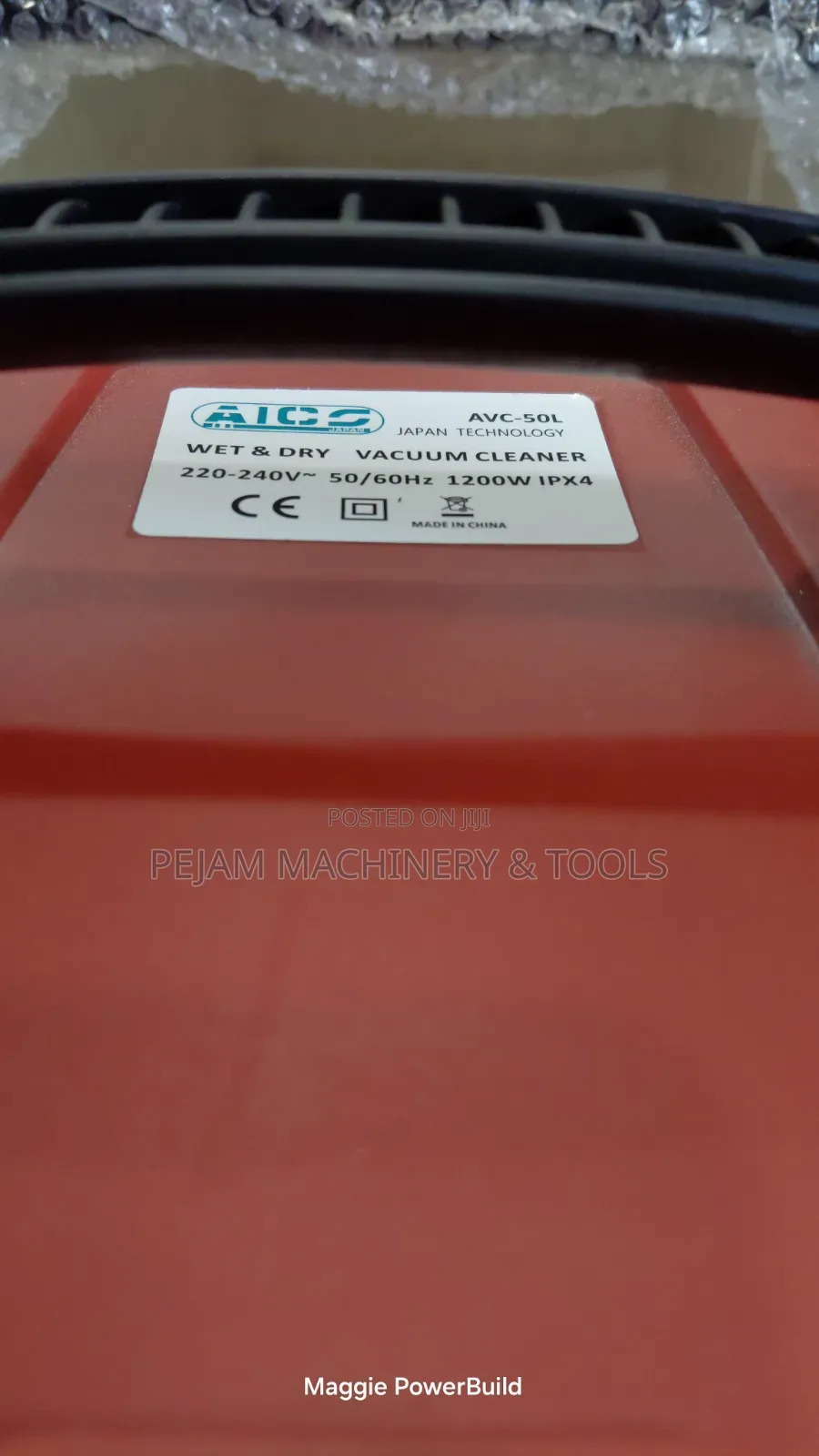 Aico Japan 50L Wet and Dry Vacuum Cleaner 1200W Portable