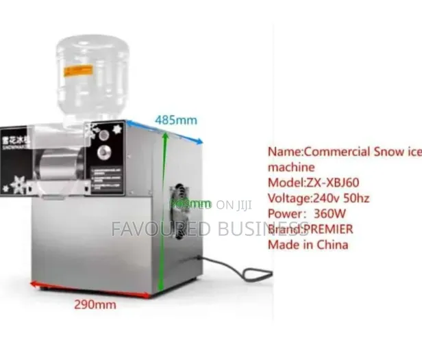 Powerful Snow Ice Making Machine/Approved Commercial Ice Snow Machine