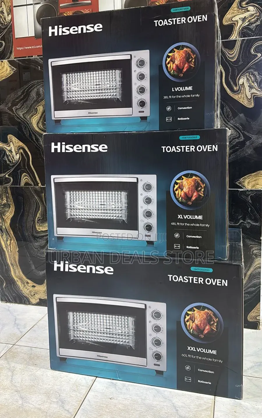 Hisense Electric Commercial Ovens 48 Litres