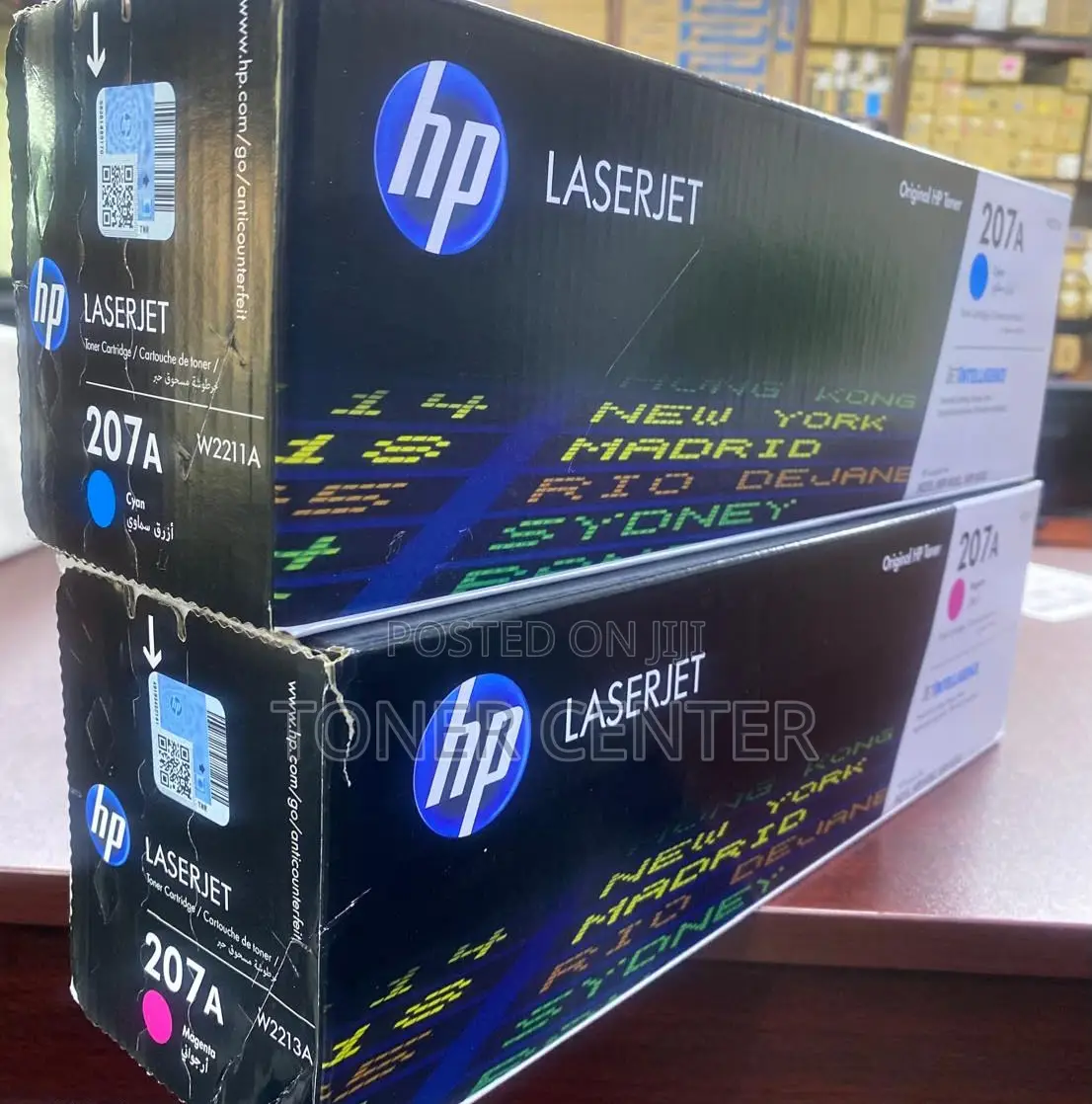 HP 207A (W2211A) Cyan Toner Cartridge – Original HP LaserJet