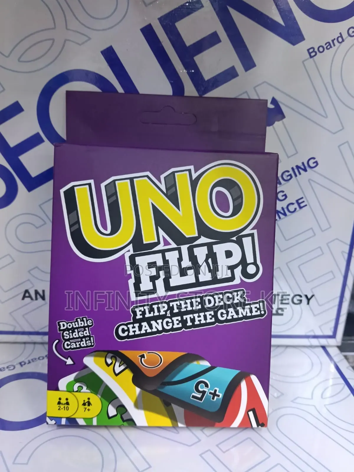 UNO Flip Card Game – Double Sided Family Strategy Game