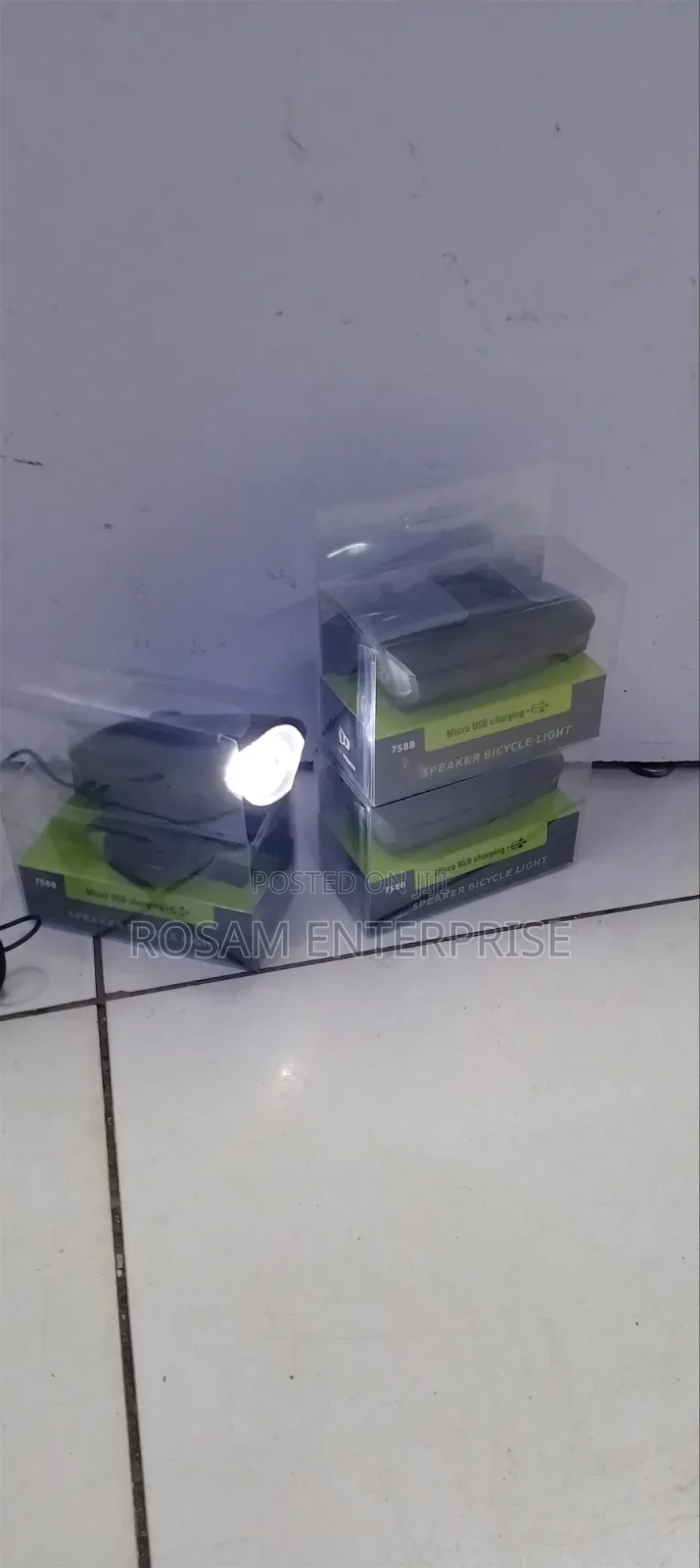 Bicycle Light, Model 7588
