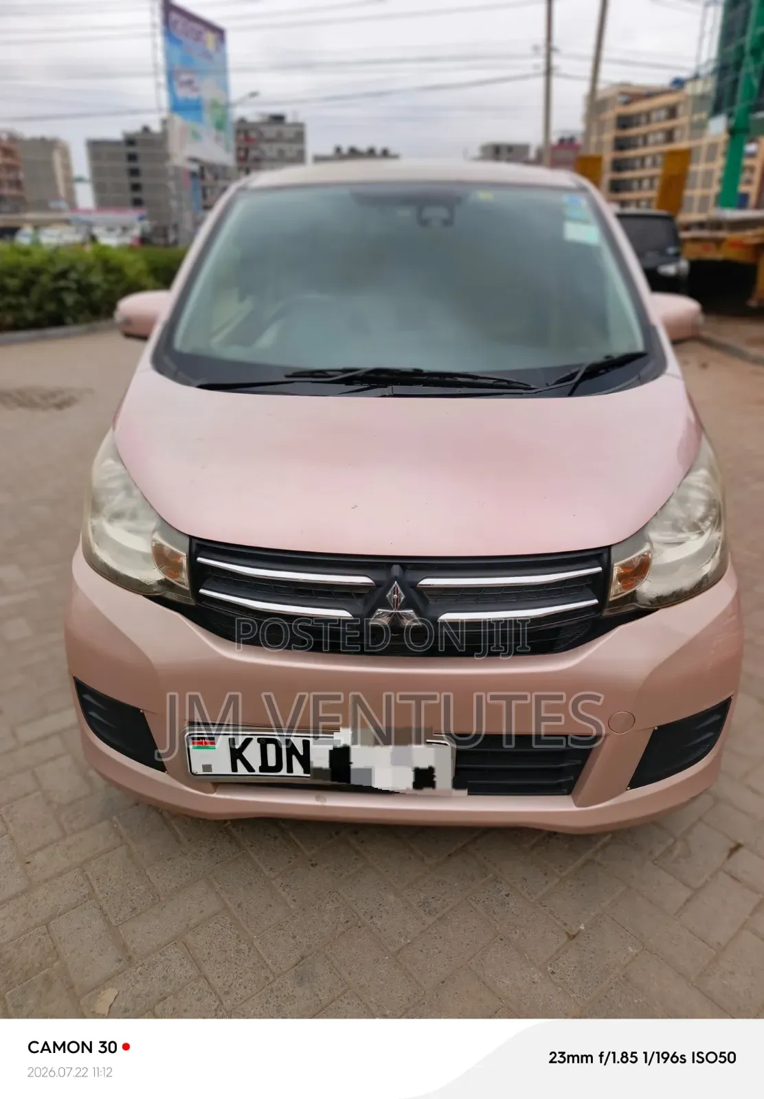 Mitsubishi EK Wagon 2016 Pink