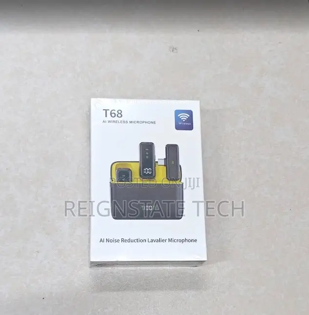 Noise Reduction Wireless Dual Microphone T68