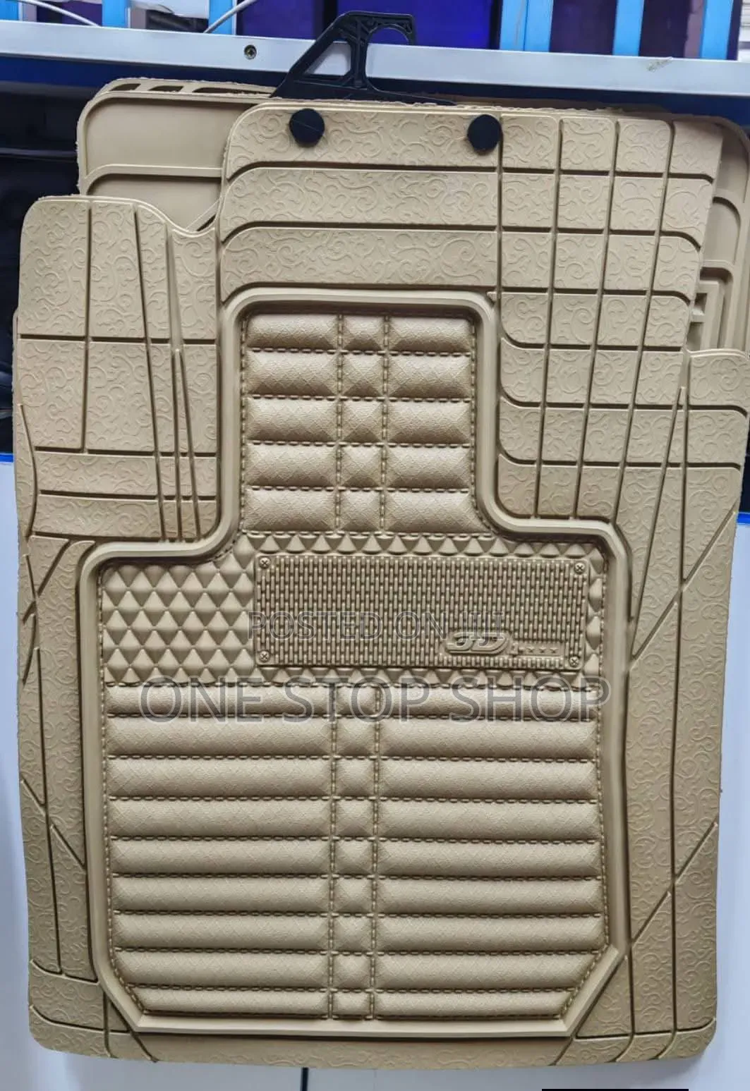 Baije,chocolate Universal 4*4 Floor Interior Carpet Floor Mats