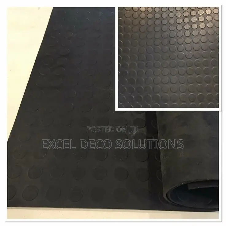 Shock-Absorbing 4mm Rubber Coin Sheet Roll – High Density (Per Meter)