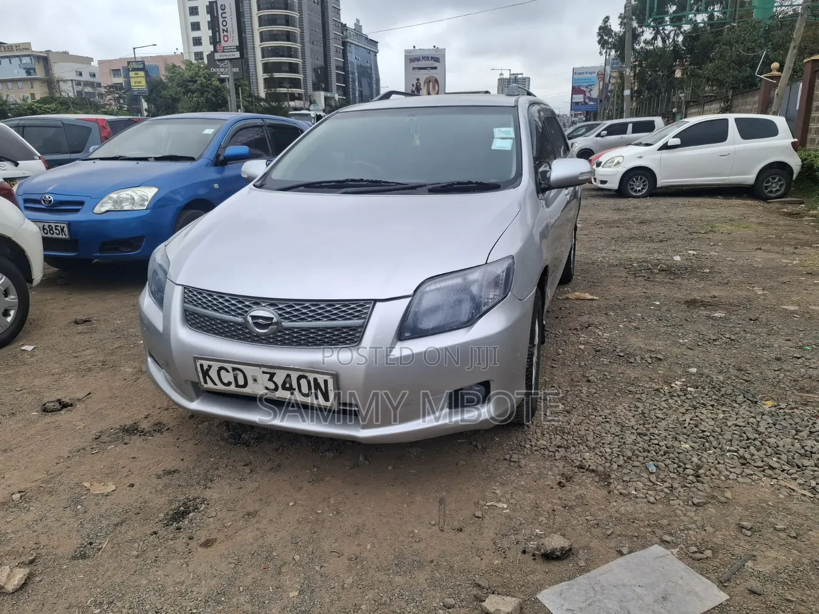 Toyota Corolla Fielder 2008 Silver
