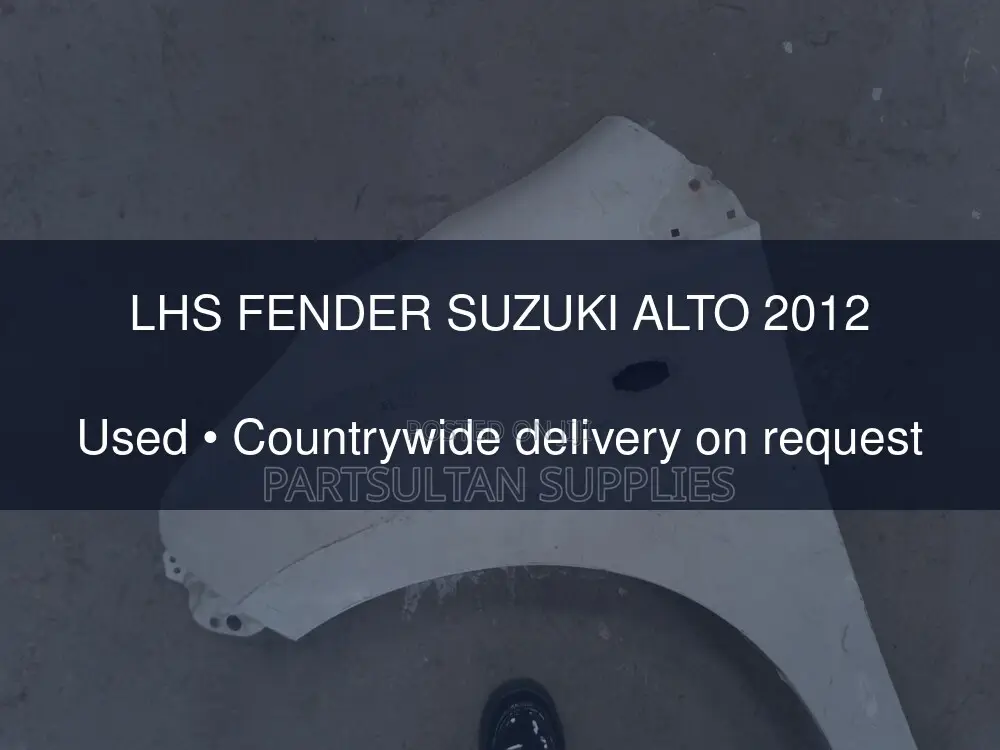 LHS Fender Suzuki Alto 2012