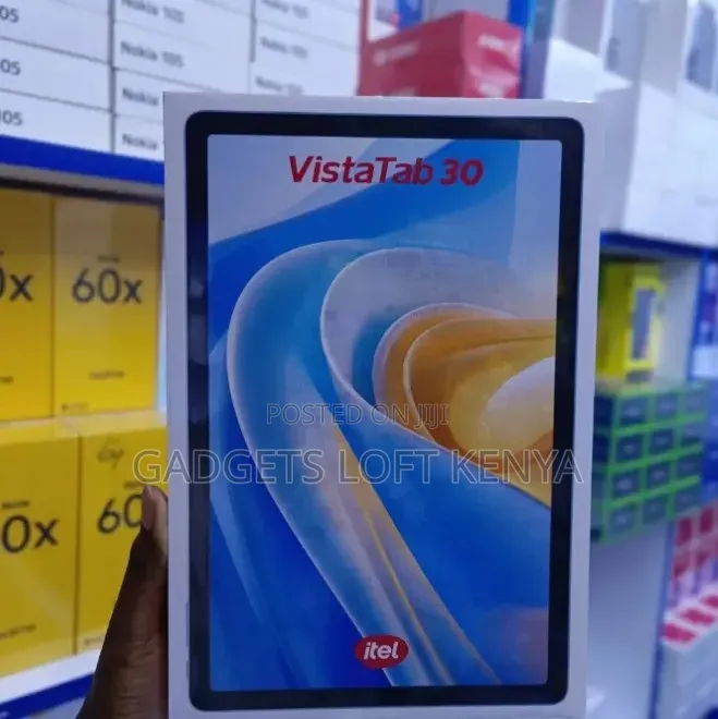 New Itel VistaTab 30S 128 GB Black