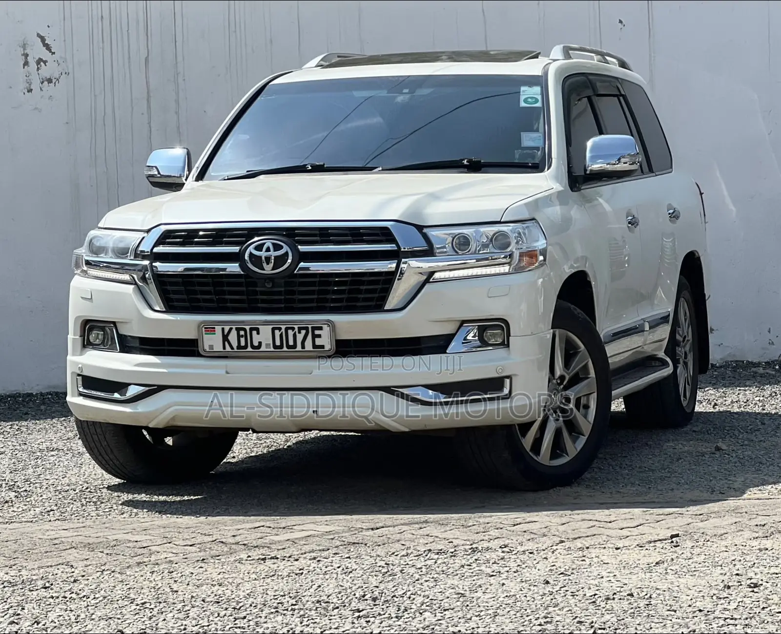 Toyota Land Cruiser 4.6 V8 ZX 2014 White