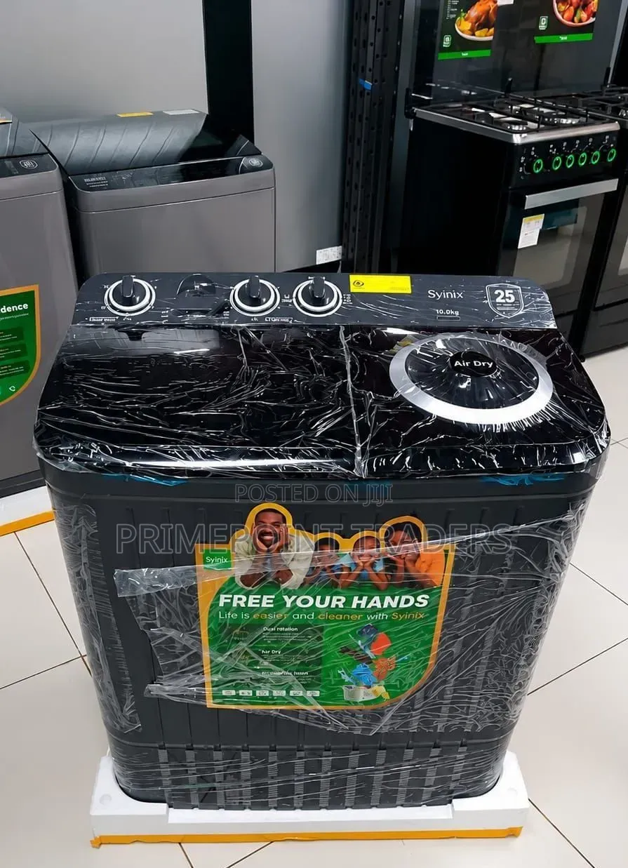 Syinix Washing Machine Twin Tub 10kg Wash and Spin