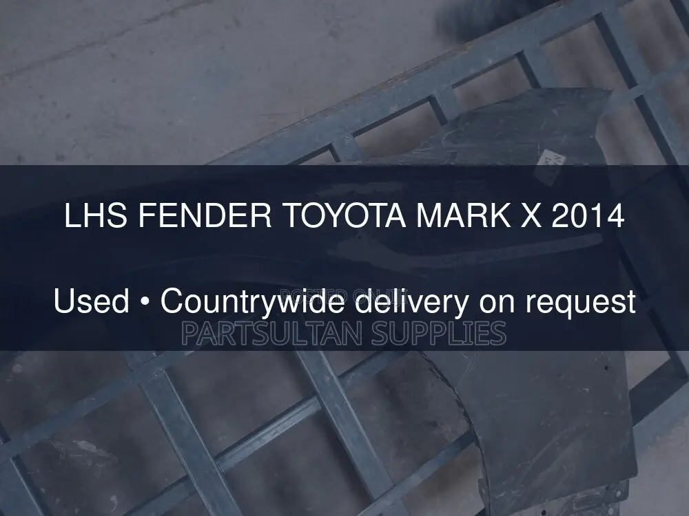 LHS Fender Toyota Mark X 2014