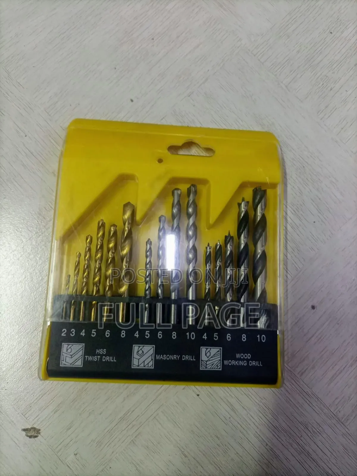 15 PCS 3 in 1 Drill Bit Set