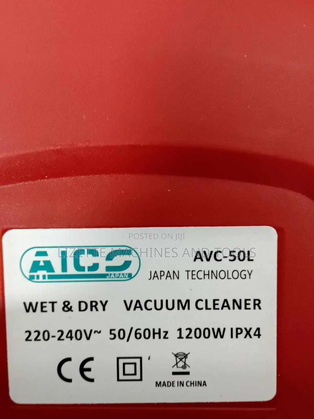 Aico 50L Wet and Dry Vacuum Cleaner 1200W