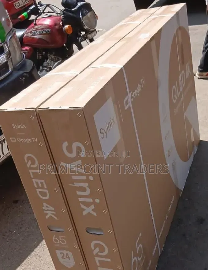 Syinix 65 Inch Qled Smart Google Cinematic Sound and Stunning Visu