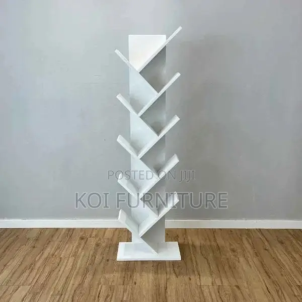 Storage Unit; Tree Alte Wooden Book Storage Shelf Rack