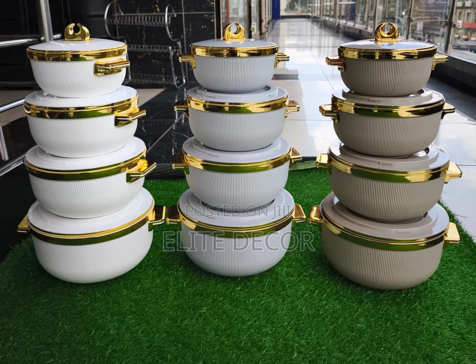 Set of 4 Linex Hotpots – Premium Food Storage Keeping Warm Container