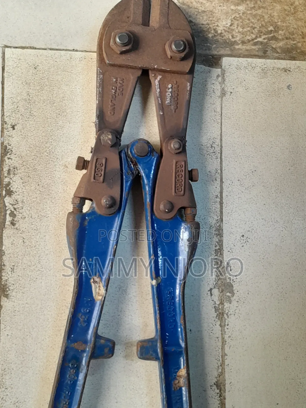 Boltcutter Record Used Steel Size 30