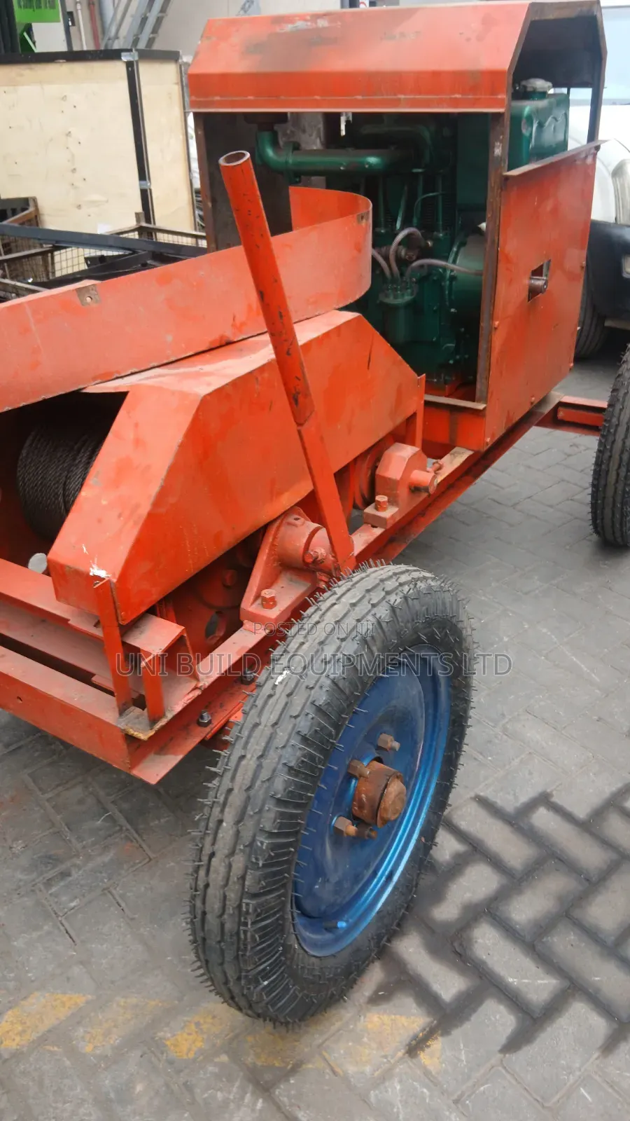 Construction Hoist India 16HP Engine(with 30mtrs Mast)