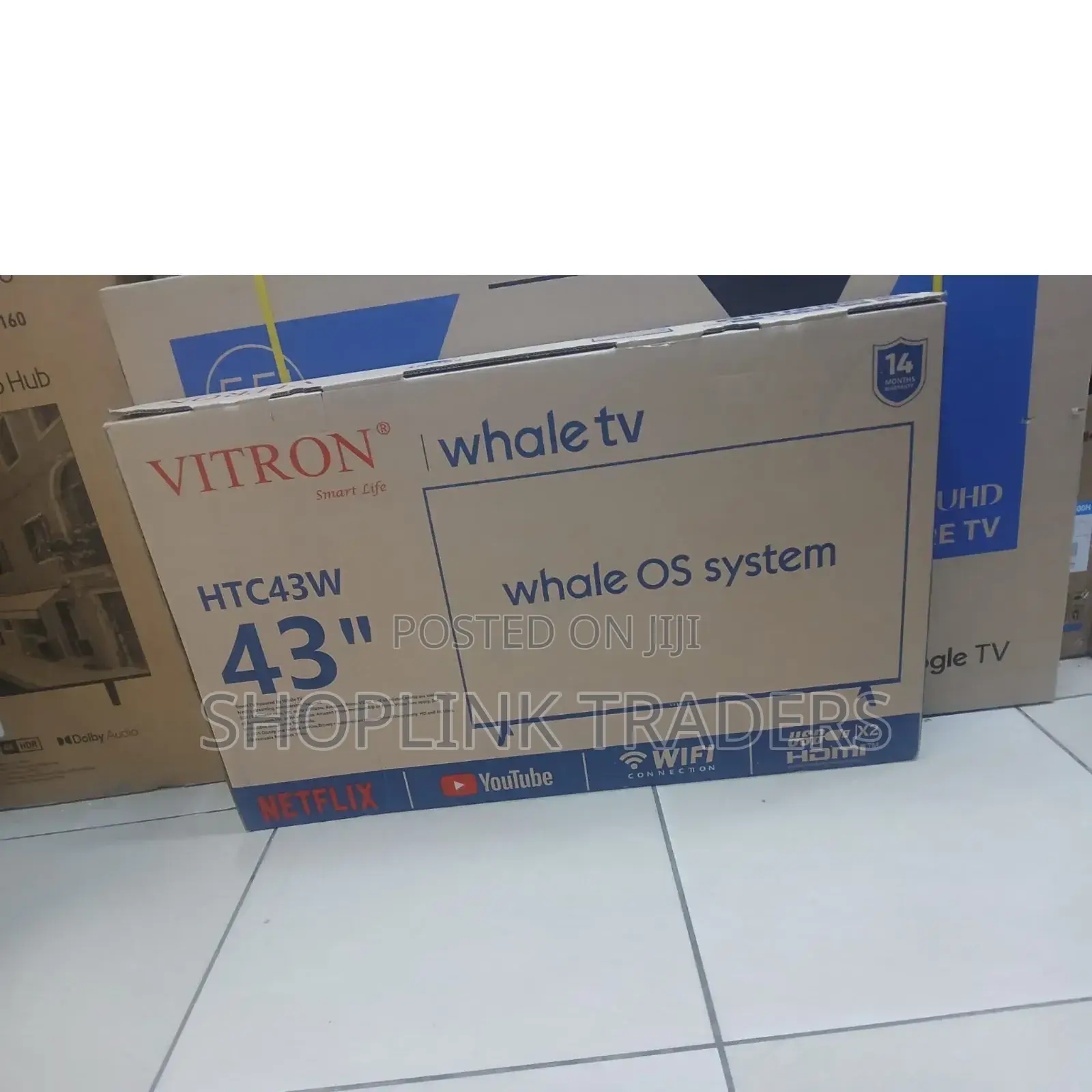 Vitron 43 Inches Smart Android TV