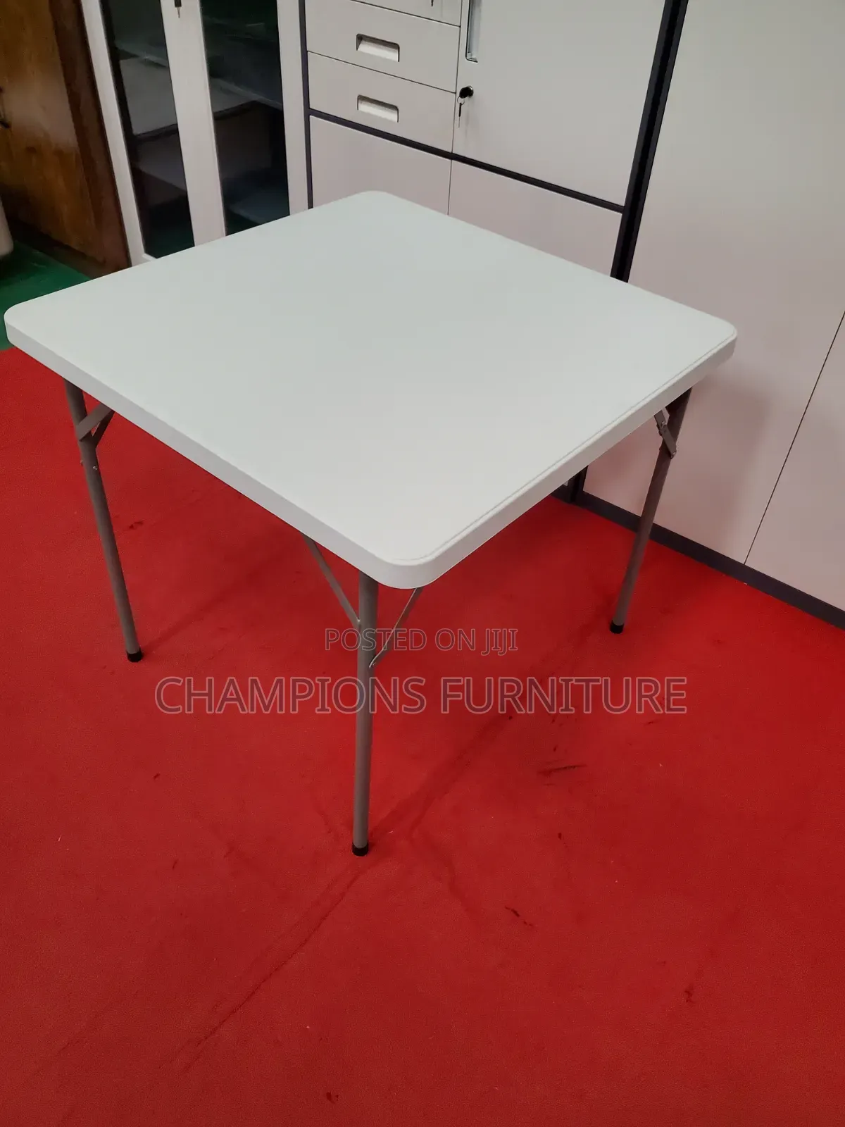Square White Outdoor/Hotel Table