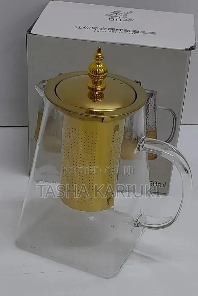 Borosilicate Glass Tea Pot With Infuser