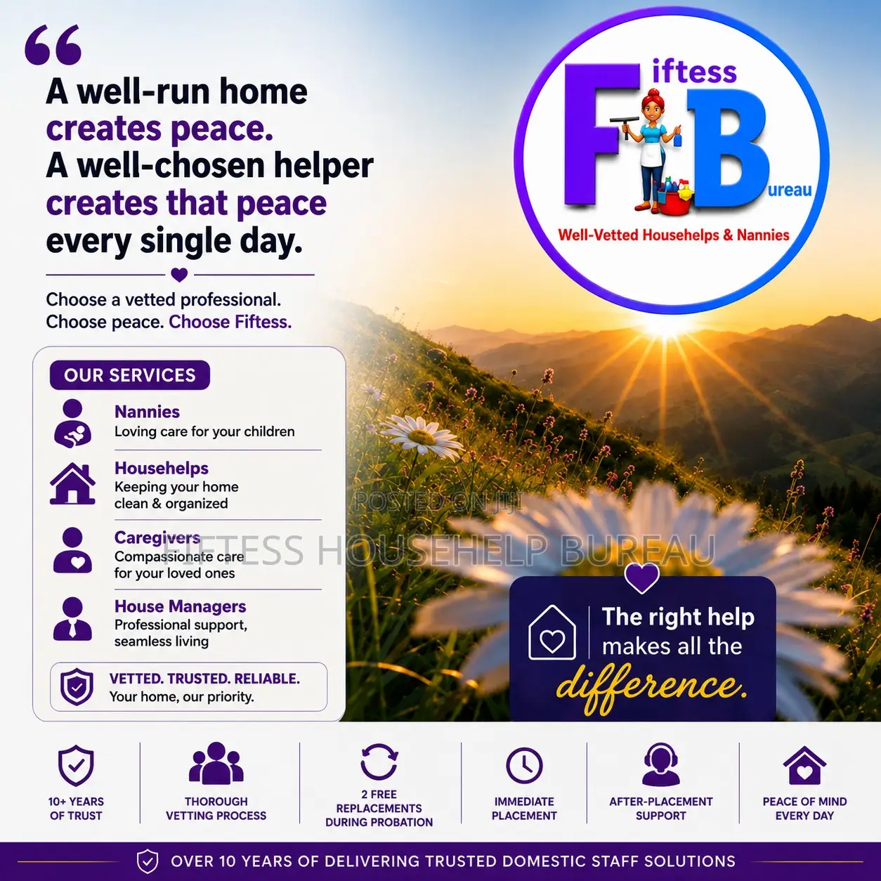 Househelps Caregivers Available in Nairobi