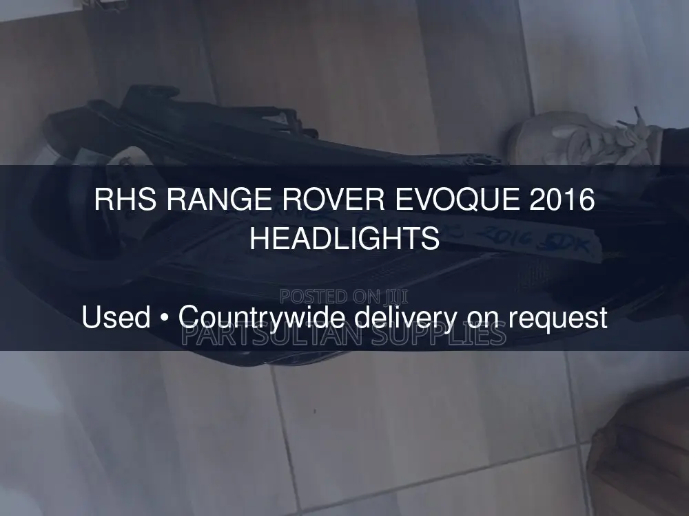 RHS Range Rover Evoque 2016 Headlights