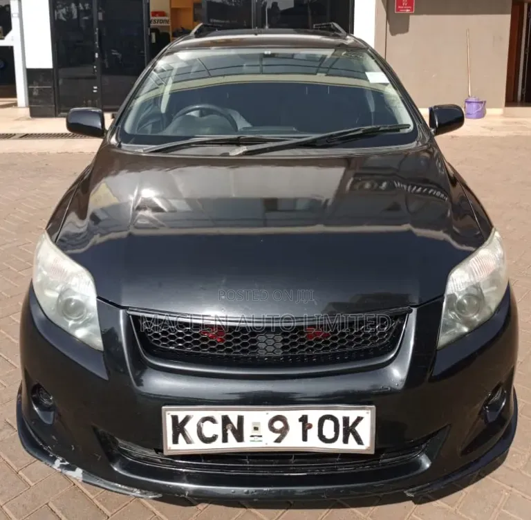 Toyota Corolla Fielder 2010 Black