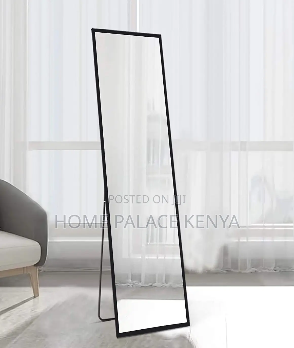 Dressing Mirror: Aluminium Alloy Linear Display Profile Mirror