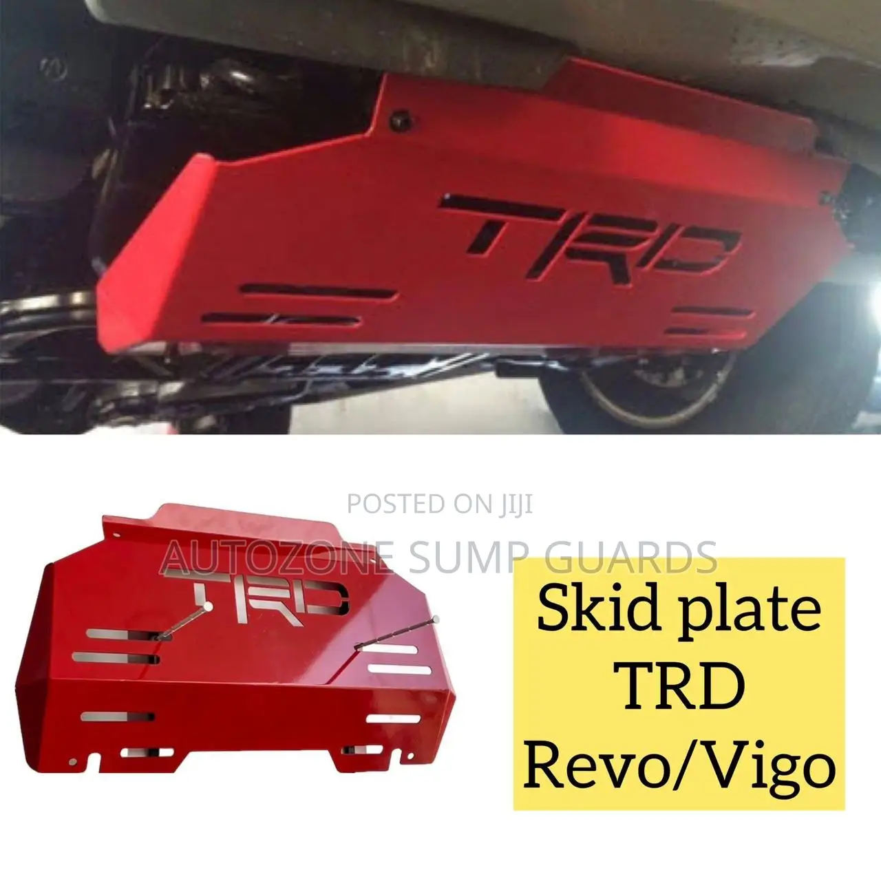 Toyota Fortuner / Hilux 2016 to 2026 GR-S Front Skid Plate