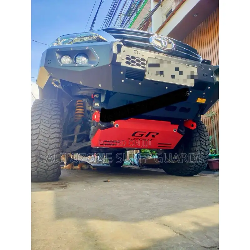 JSKLT Under Body Front Engine Guard Skid Plate for Toyota Hilux Gr