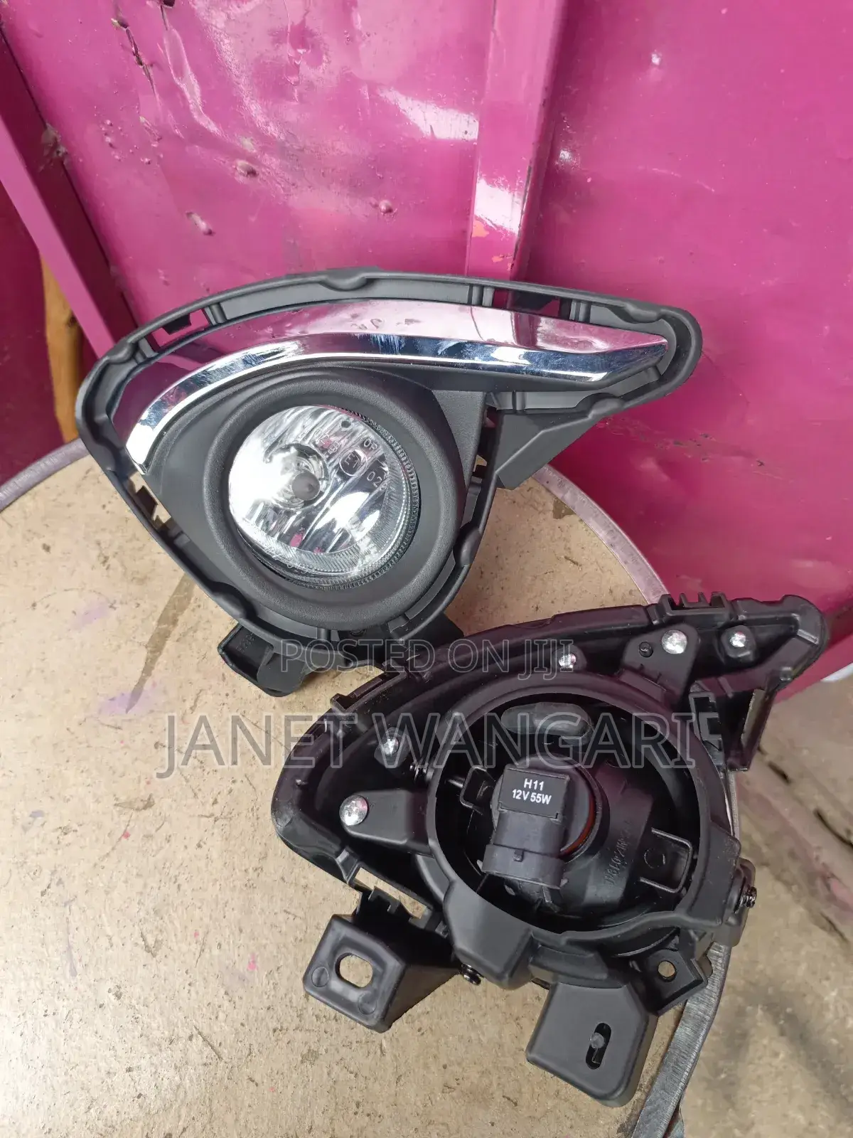 Complete Set Foglight and Covers for Demio