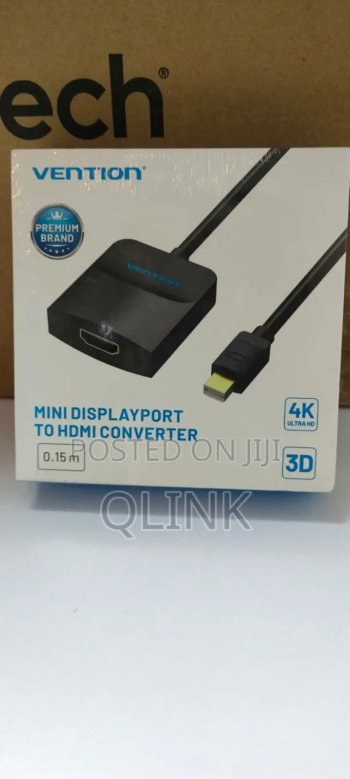 Vention Mini DP to HDMI Converter 0.15M Black, HBCBB