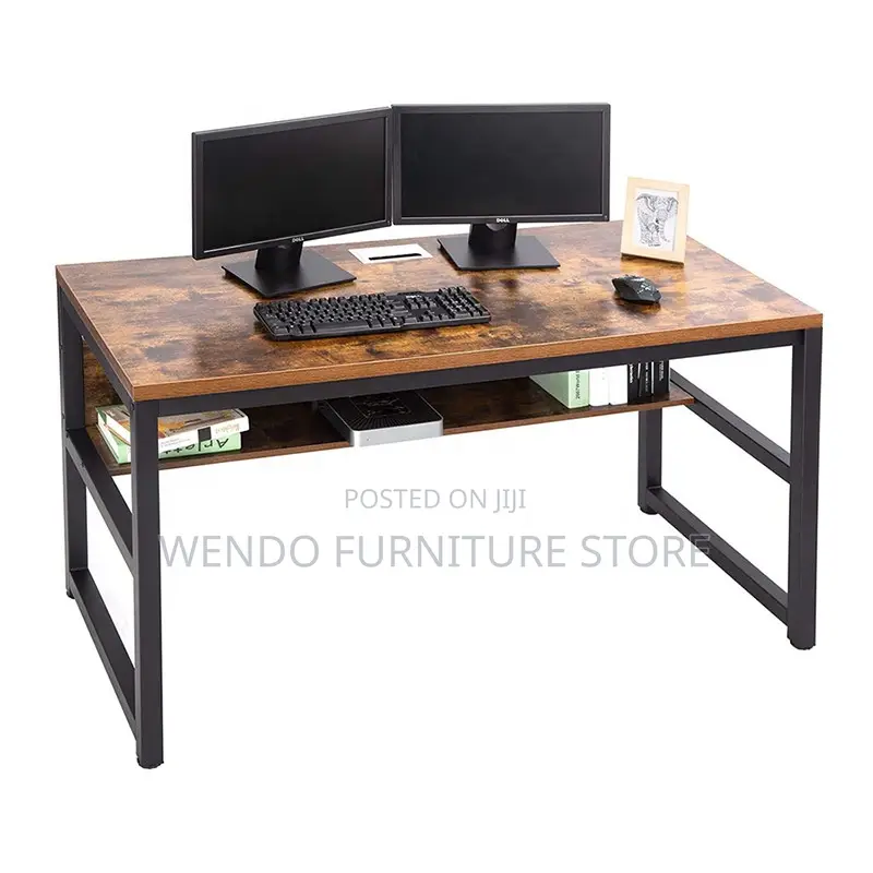 Office Desk; Urban Home Office Table With Under Book and CPU Holder