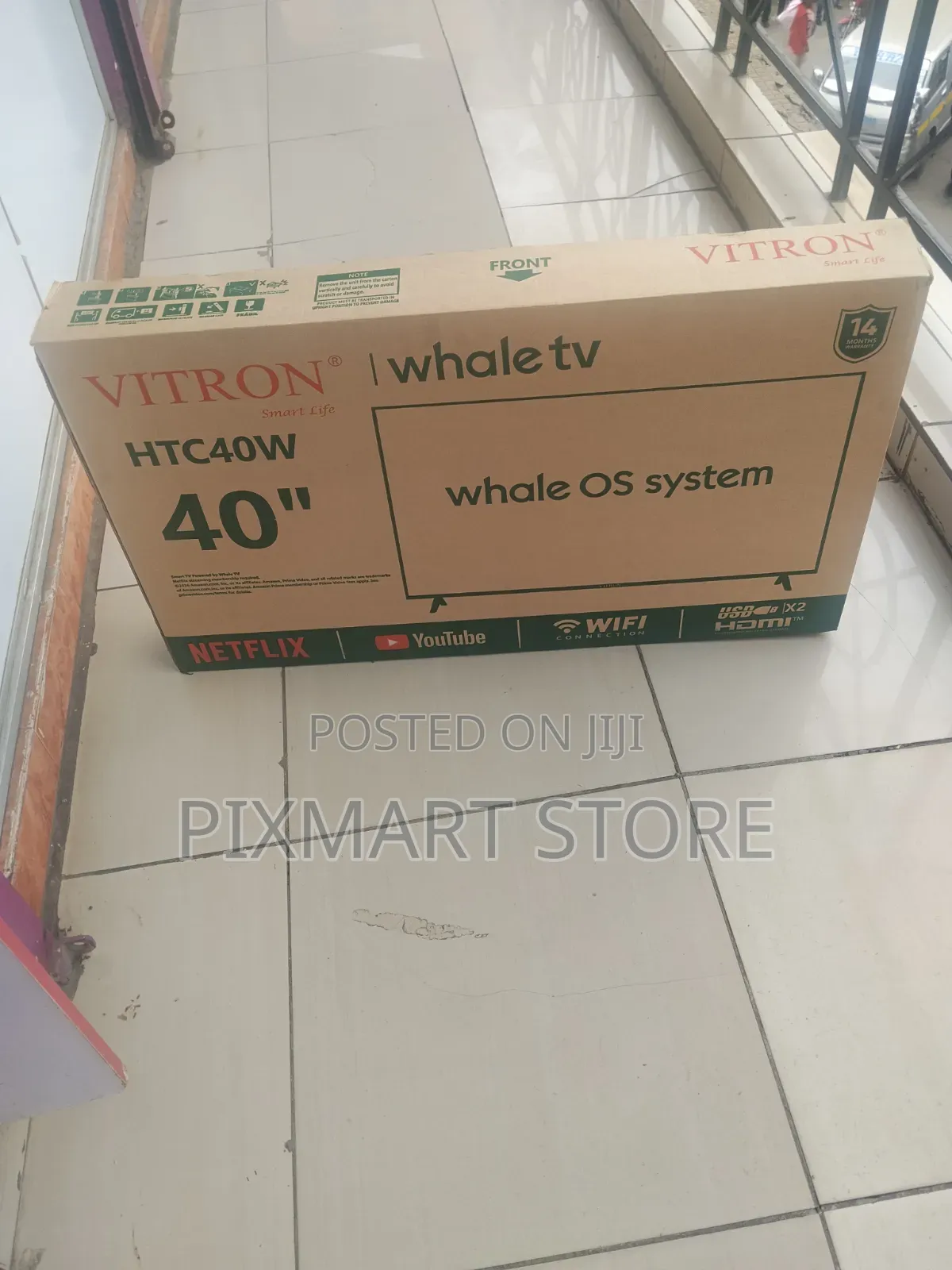 Vitron 43" Full HD Whale OS Television