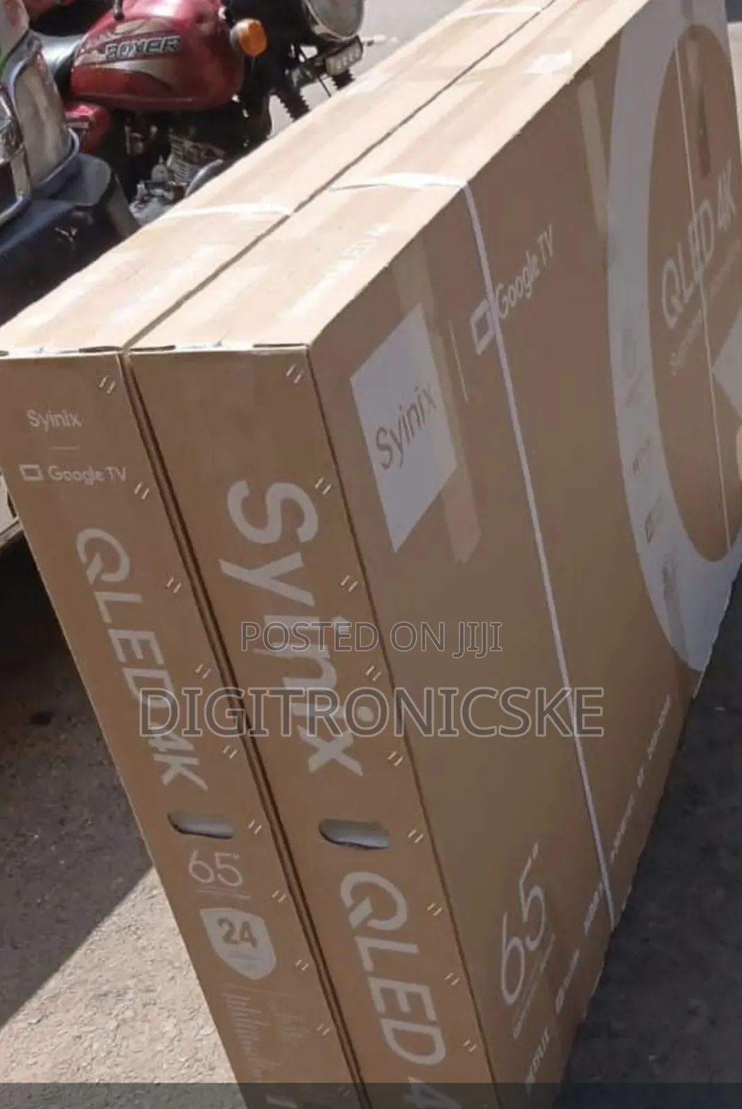 Syinix 65" Google Qled Android TV