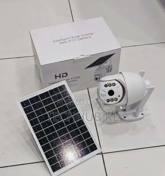 Ubox Solar PTZ Camera 4G Wireless Outdoor CCTV With Waterproof PIR