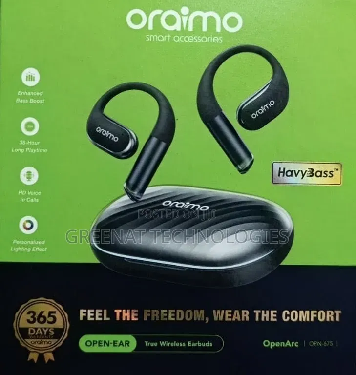 Oraimo OpenArc OPN-675 True Wireless Ear-Hook