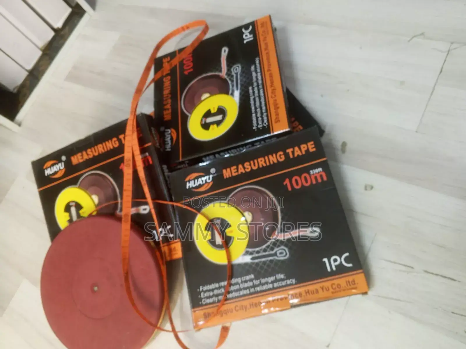 Long Measuring Tape 100M – Professional Survey Construction Tool