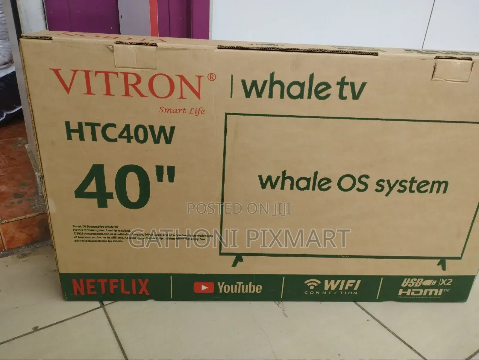 Vitron 40-Inch HTC40W Whale OS System TV