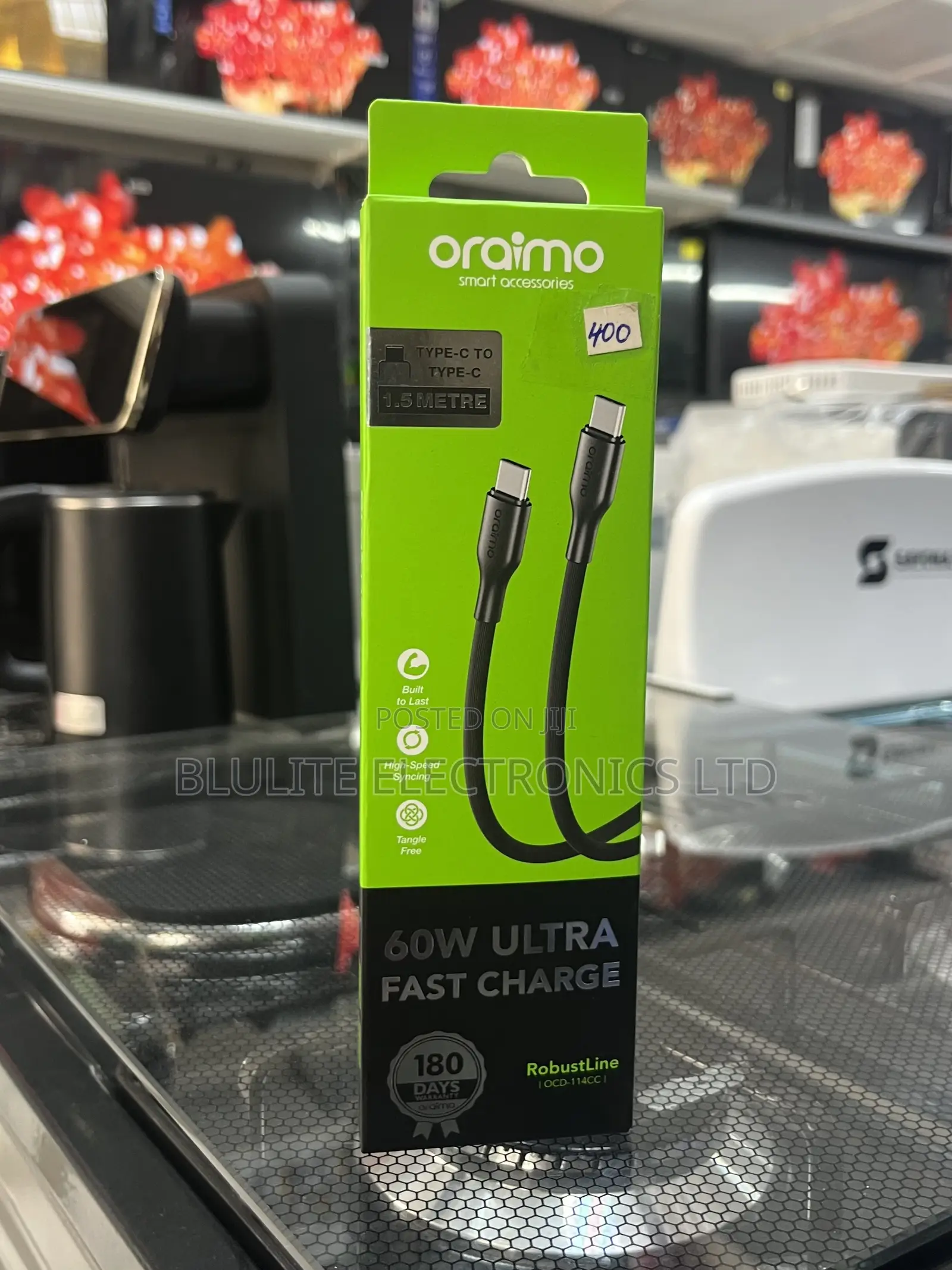 Oraimo Cable Type-C to -C