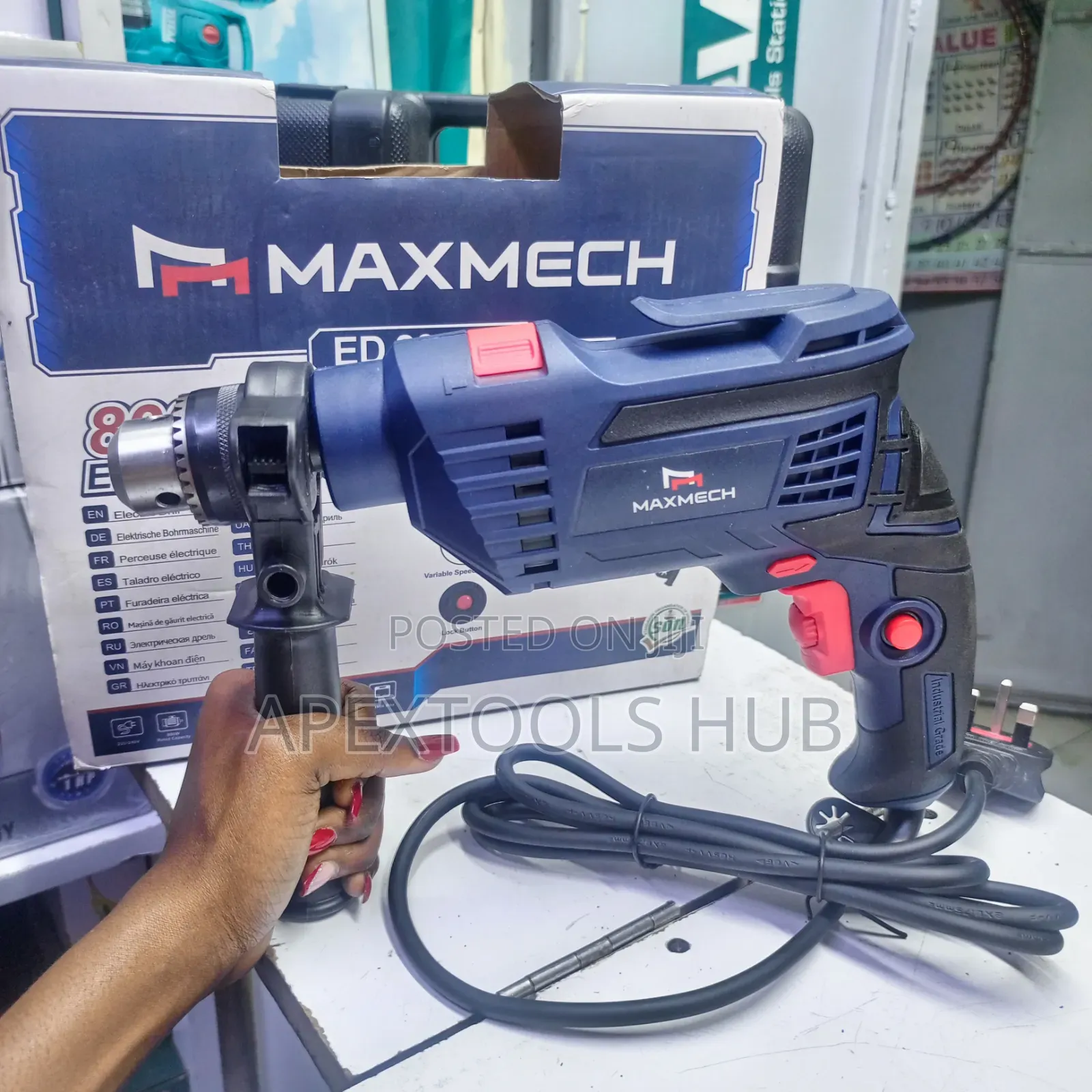 Maxmech 800w Impact Drill