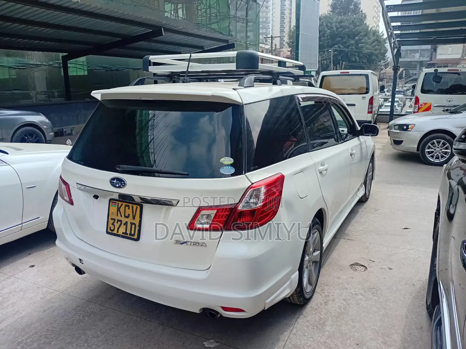 Subaru Exiga 2012 White