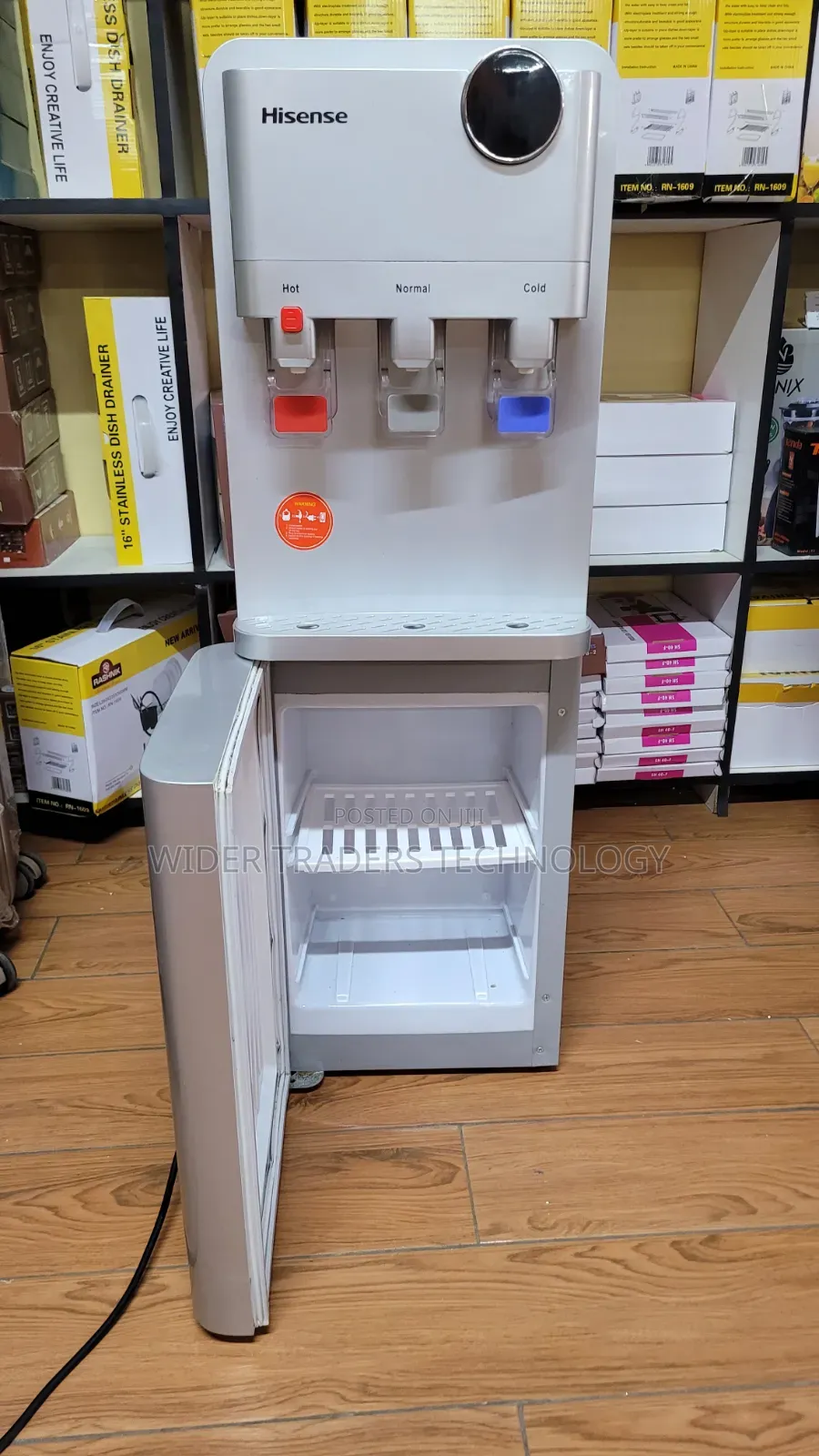 S1 Hisense Water Dispenser 3taps (SILVER)
