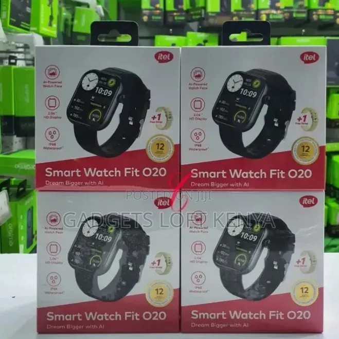Itel Smart Watch Fit 020 ISW-020 IP68 Waterproof Smart Watch