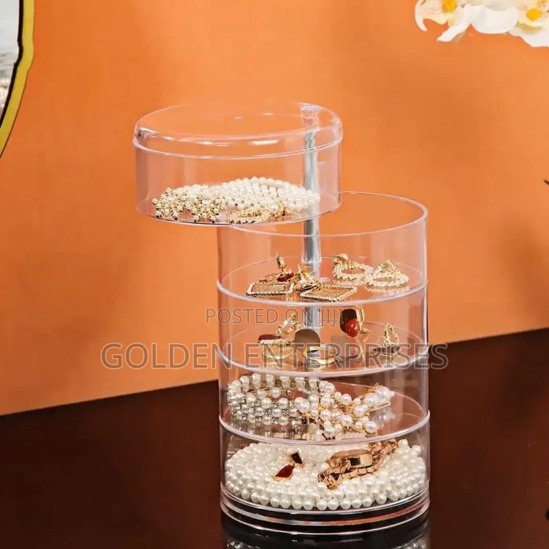 5 Layers Rotating Jewelry Holder